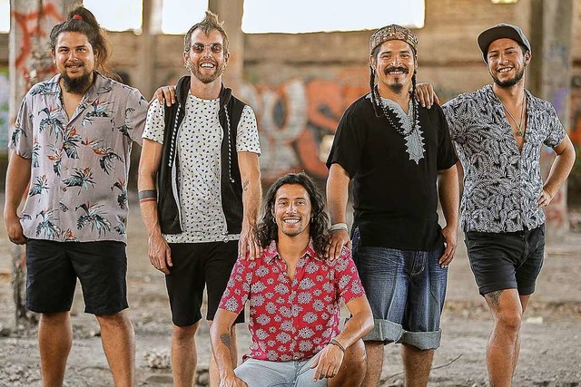 Die Freiburger Band El Felcha Negra sp...sikmix aus Cumbia, Reggae und Mestizo.  | Foto: @a.fuentess