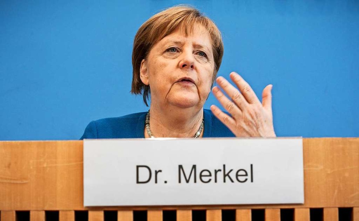 Angela Merkel.  | Foto: Michael Kappeler (dpa)