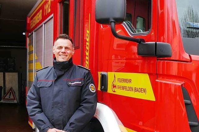 David Sommer wird Rheinfeldens erster hauptamtlicher Feuerwehrkommandant