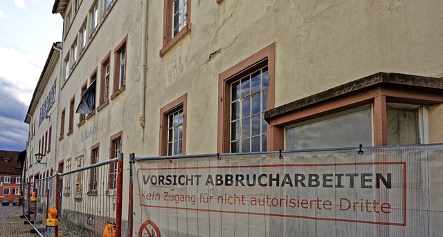 Abrissobjekt: Die alte Lederfabrik in ...Neubau mit 40 Wohnungen Platz machen.   | Foto: Martin Wendel