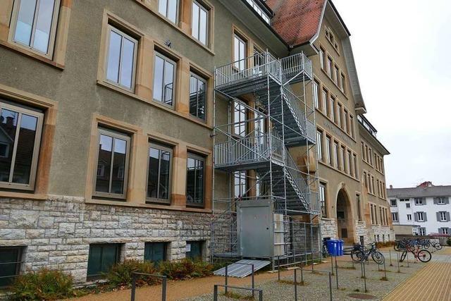 Das Hans-Thoma-Gymnasium in Lrrach ist ab sofort geschlossen