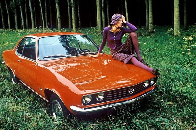 Der Manta &#8211; das Kultmodell von Opel (Aufnahme vom 10.07.1970).  | Foto: UPI