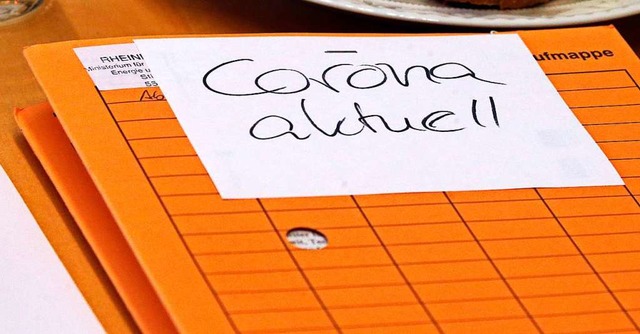 Corona beschftigt derzeit auch die Rathuser.  | Foto: Wolfgang Kumm