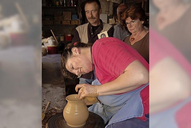 In Kandern öffnen am Wochenende Keramik-Werkstätten ihre Türen