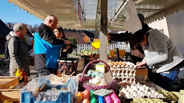 Die frischen regional erzeugten Lebens...ndort genauso gut wie am angestammten.  | Foto: Gerald Nill