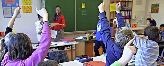 Welche weiterfhrende Schule ist die r...eiche Eltern und Schler beantworten.   | Foto: Franziska Kraufmann