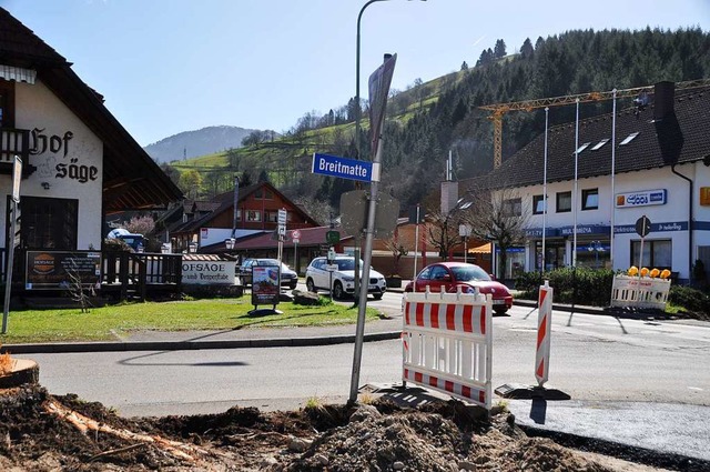 Die &#8222;Umfahrung&#8220; ber die B...L123 drohen so noch lnger zu werden.   | Foto: Rainer Ruther