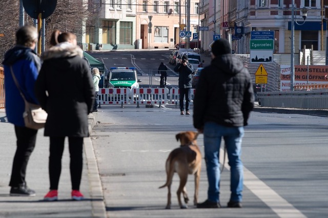 Polen hat seine Landesgrenzen geschlossen.  | Foto: Sebastian Kahnert (dpa)