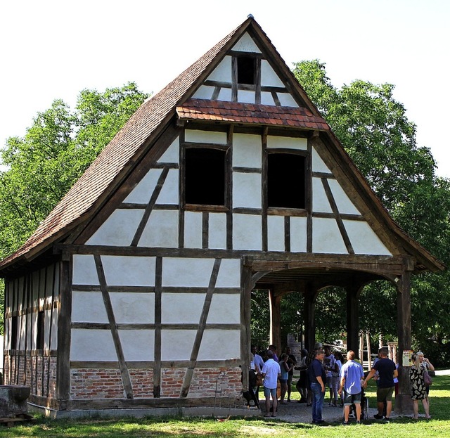 Der sanierte Stadick-Schopf in Kippenheimweiler   | Foto: Reiner Beschorner