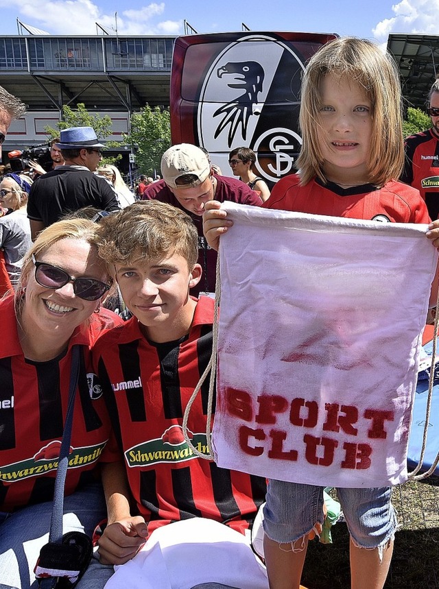 Sc-Fans knnen derzeit nicht in den Shop am Stadion.   | Foto: Michael Bamberger