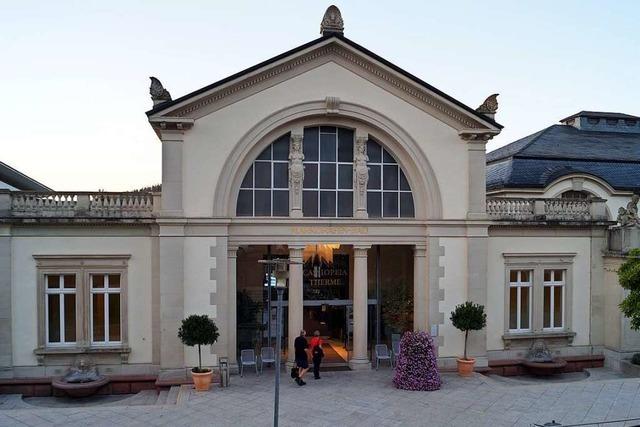 Cassiopeia Therme in Badenweiler schliet wegen Corona