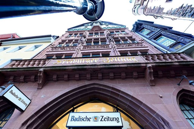 Das BZ-Haus am Freiburger Martinstor.  | Foto: Ingo Schneider