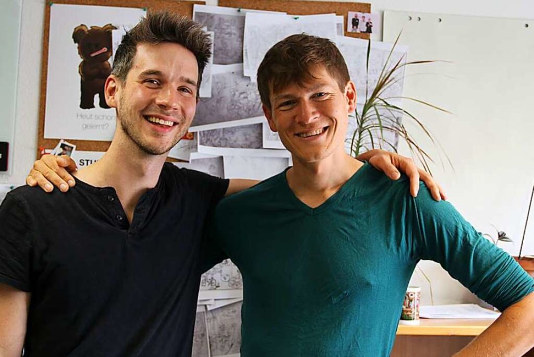 Die Grnder Michael Seifert  und Paul von Poellnitz (rechts).  | Foto: Felix Klingel