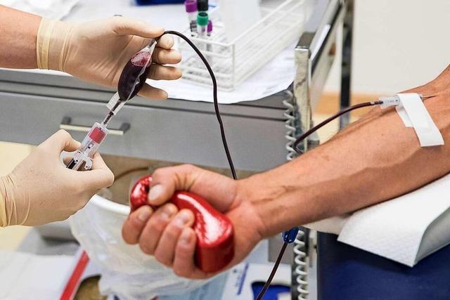 Am heutigen Dienstag kann in Lörrach und Schwörstadt Blut gespendet werden
