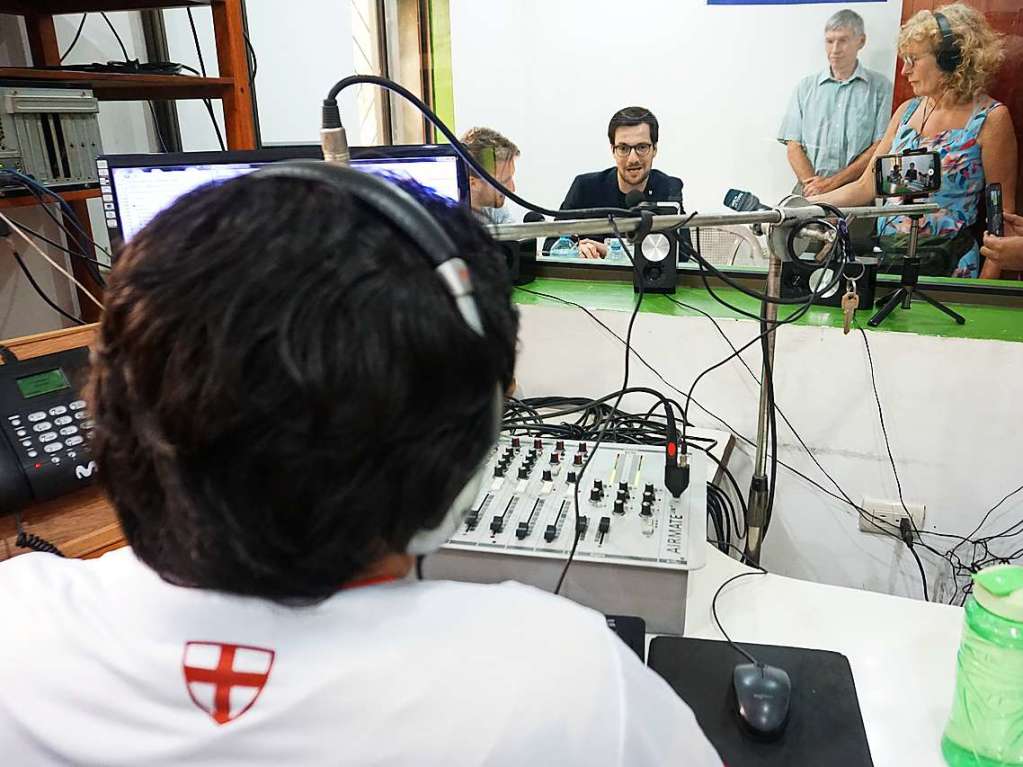 Martin Horn gab ein Interview im rtlichen Radiosender.