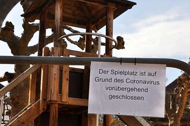 Das Schopfheimer Spielplatzverbot wird meist eingehalten