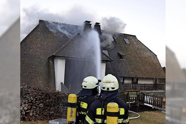 Brand in zwei Stunden gelscht