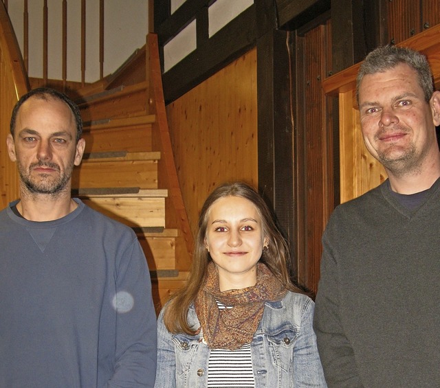 Neu im Vorstand des Musikvereins Berna...ernd Kpfer (links) und Andreas Baur.   | Foto: Ulrike Spiegelhalter