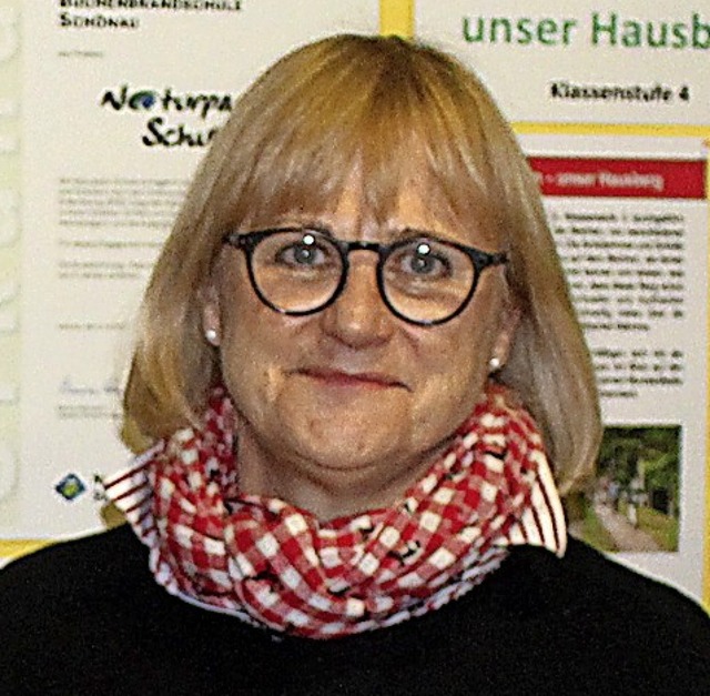 Susanne Spiegelhalder-Rinderle leitet die Buchenbrandgrundschule in Schnau.  | Foto: Martin Klabund