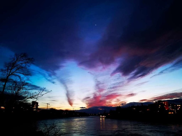 Abendstimmung in Rheinfelden  | Foto: Marianne Kuhn