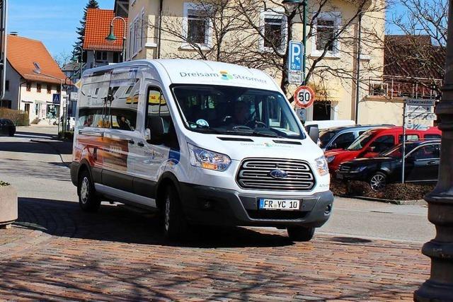 Brgerbus Dreisam-Stromer in Kirchzarten stellt wegen Coronakrise Betrieb ein