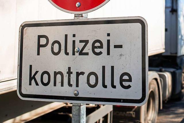 20-Jähriger wird bei Polizeikontrolle in Freiburger Wiehre gewalttätig