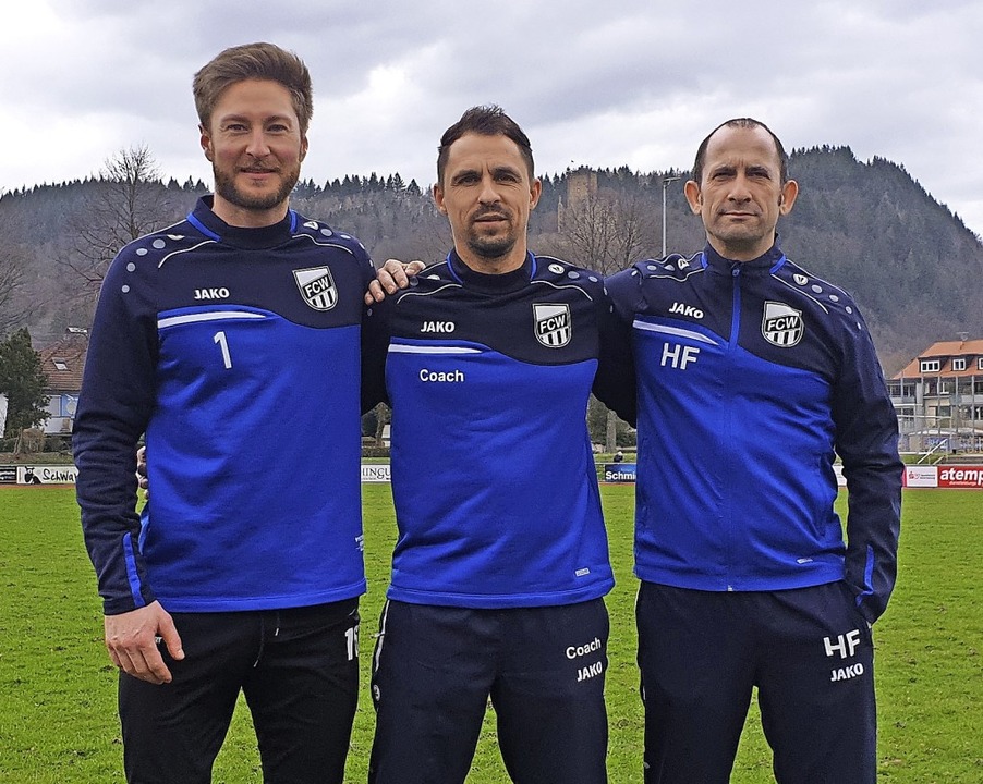 Trainerteam: Lukas Lindl, Jan Ernst, Heiko Fischer (von links).   | Foto: Privat