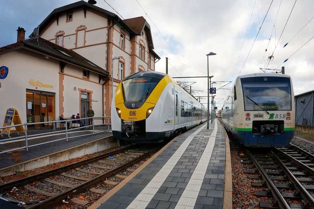Wer auf dem Weg zur Arbeit ffentliche...3. Mrz, bei der DB Regio ab 30. Mrz.  | Foto: Martin Wendel