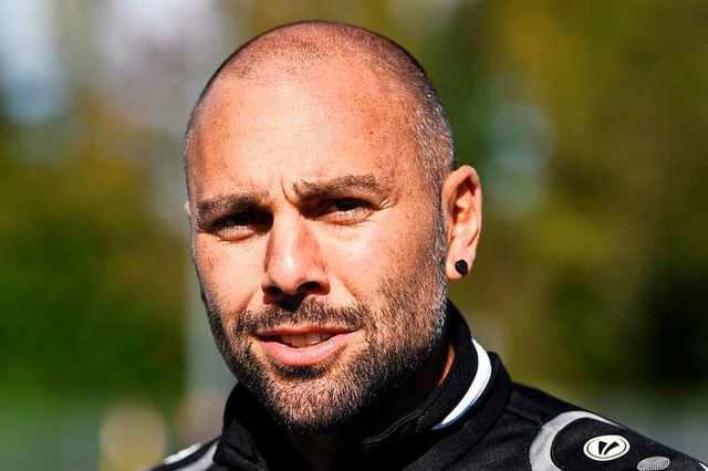 Pascal Spri, Trainer des FC Teningen  | Foto: Patrick Seeger