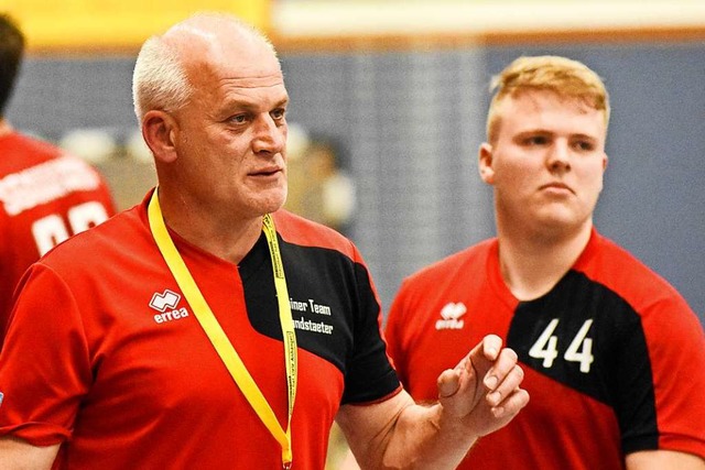 Jrgen Brandstaeter, hier als Trainer ...-Jugend der SG Meienheim-Nonnenweier.  | Foto: Sebastian Koehli