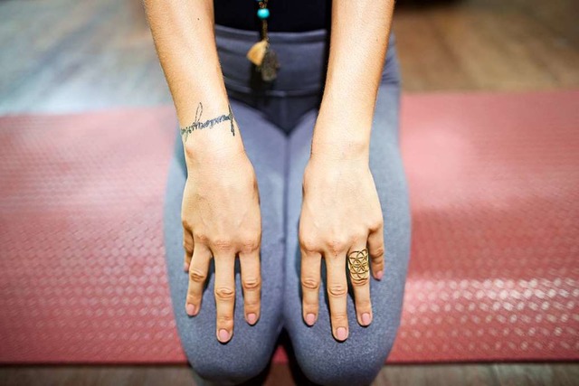 &#8222;Meditation beginnt immer mit de...nina Roeseler in fudders Yoga-Kolumne.  | Foto: privat