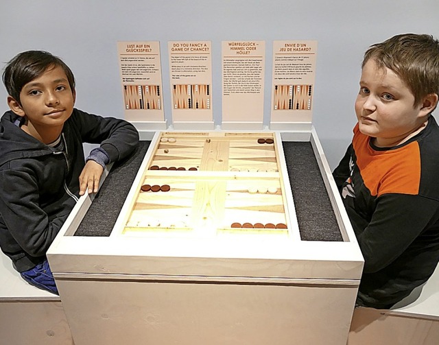 Backgammon haben die Leute schon im Mi...er gespielt &#8211; genauso wie heute.  | Foto: Sonja Zellmann