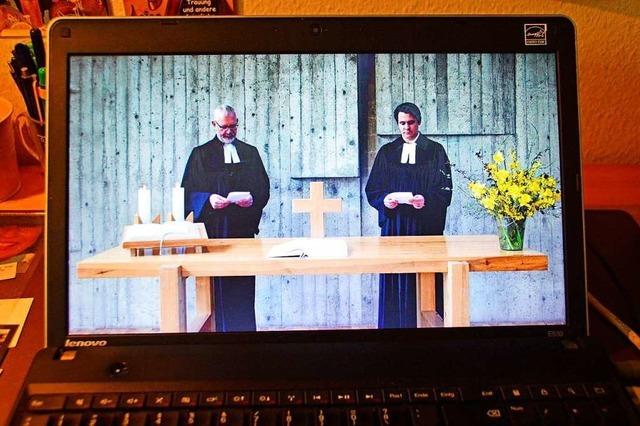 Evangelische Pfarrer aus Stegen und Kirchzarten predigen auf Youtube