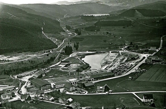 Das Areal zwischen Okal-Werk und dem (noch unbebauten) Bildstckle  | Foto: Archiv Roland Weis