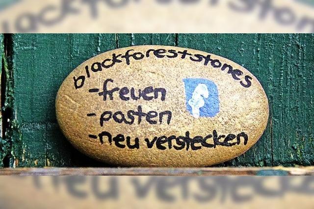 Freuen, posten, verstecken