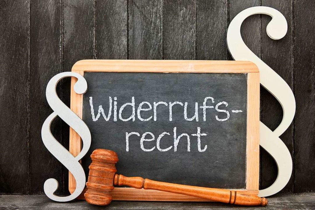 Widerruf ist in vielen Fllen weiter m...r Europische Gerichtshof entschieden.  | Foto: Robert Kneschke (dpa)
