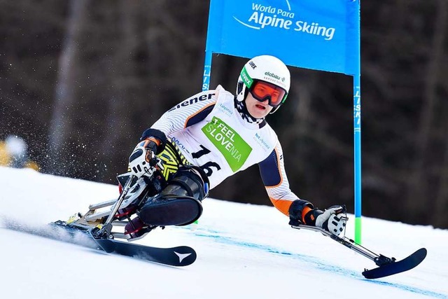 Im vorzeitig zu Ende gegangenen Rennwi... Anna-Lena Forster den Slalom-Weltcup.  | Foto: Luc Percival