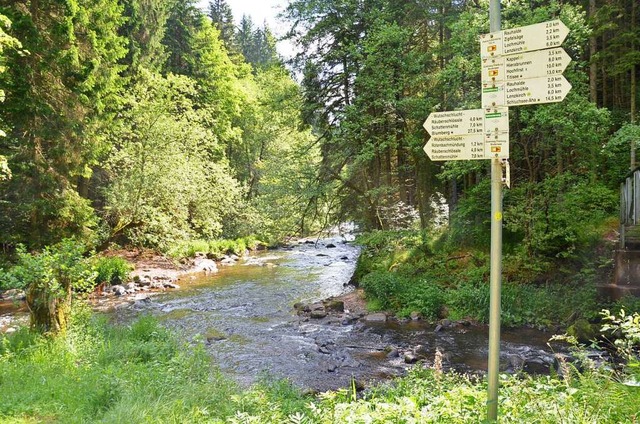 Die Wanderwegen der Wutachschlucht sol...whrend der Corona-Krise leer bleiben.  | Foto: Alexandra Wehrle