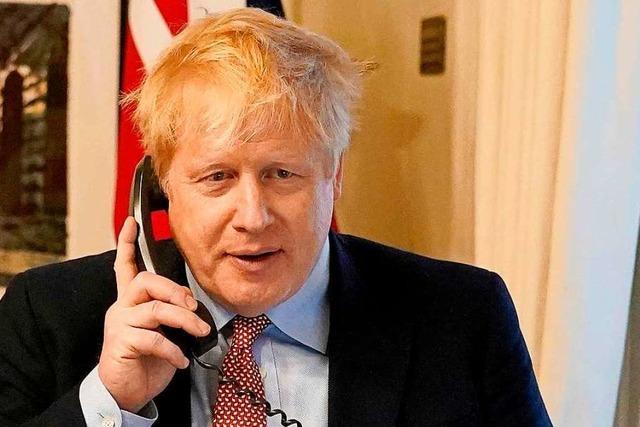 Premierminister Boris Johnson positiv auf Coronavirus getestet
