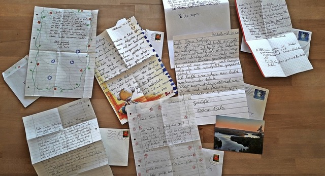 Briefverkehr als ein Projekt, aber vor...en Schlern und Lehrern zum Austausch.  | Foto: Kastelbergschule
