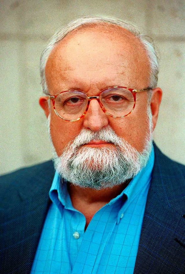 Krzysztof Penderecki | Foto: dpa Krzysztof Penderecki | Foto: dpa