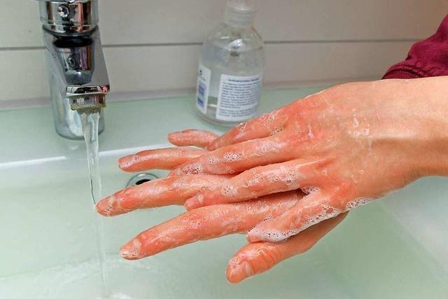 Horst Imberi aus Müllheim hat eine mobile Händewaschanlage entwickelt