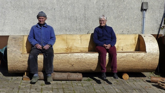 Aus einer groen, vom Borkenkfer befa...er Baum noch sinnvoll genutzt werden.   | Foto: suedkurier