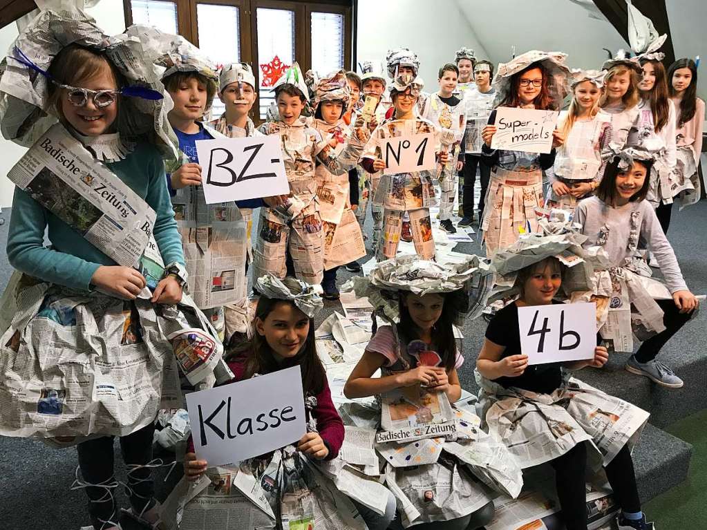 Dritter Platz, Ausgabe Freiburg/nrdlicher/stlicher/westlicher Breisgau: Klasse 4b, Turnseeschule, Freiburg