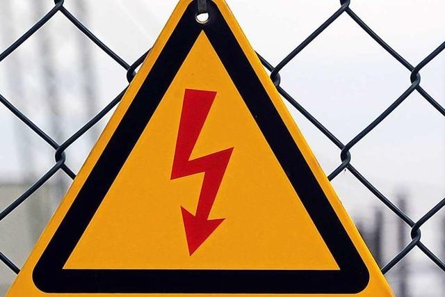 Strom ist in Ballrechten-Dottingen und Sulzburg am Donnerstag ausgefallen