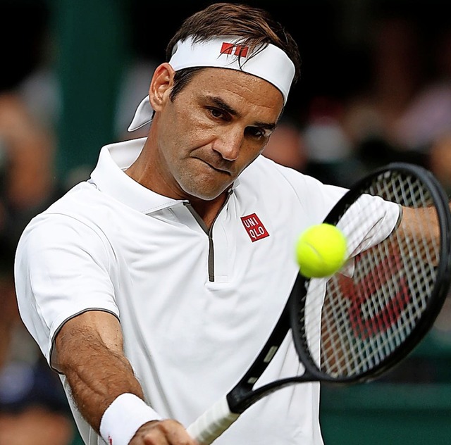 Die gute Nachricht: Federer spielt auch 2021.  | Foto: ADRIAN DENNIS (AFP)