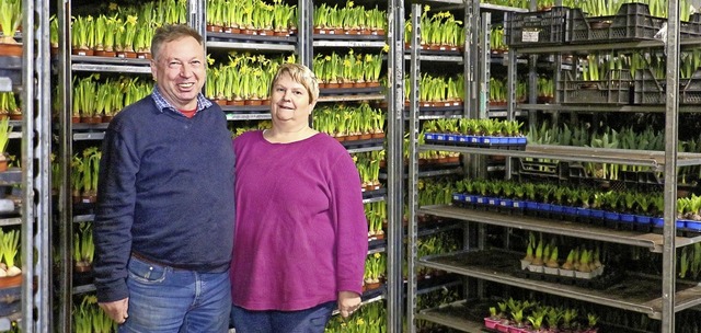 Klaus und Petra Friderich aus Sasbach ...legeheime und Kommunen in der Region.   | Foto: Ruth Seitz