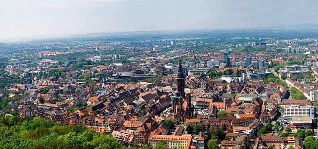 Freiburg von oben.   | Foto: Jonas Gartz