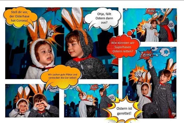 Wie die eigenen Kinder zu Comic-Helden werden