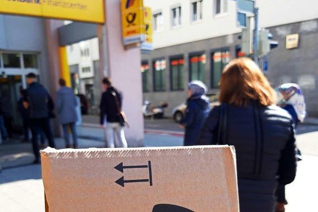 Bei der Post in Rheinfelden geht die Post ab